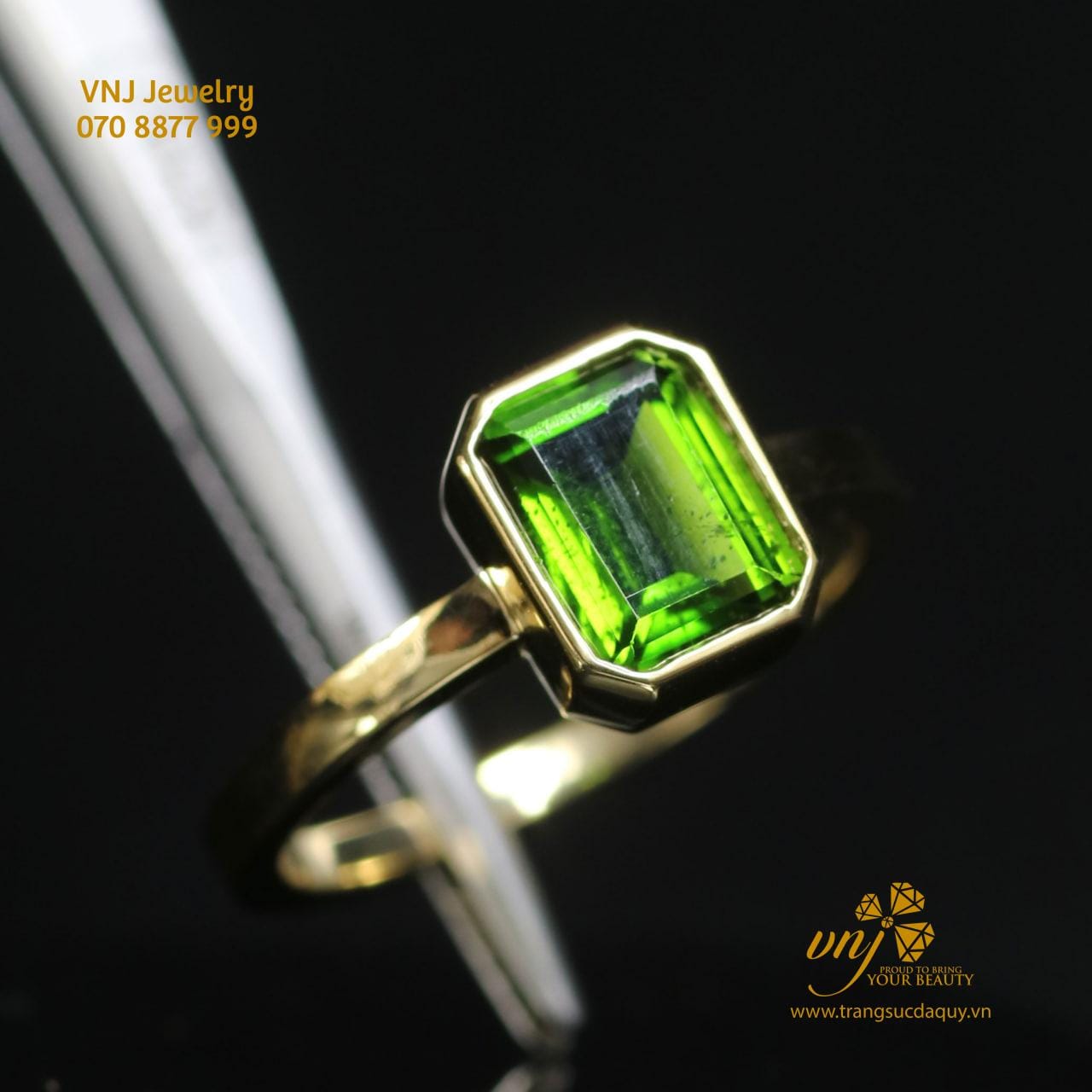 Nhẫn Peridot Unisex NWP12