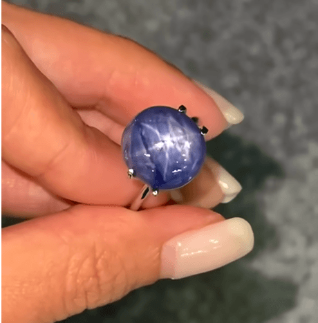 Sapphire Sao Kép Xanh Hoàng Gia Vjs131