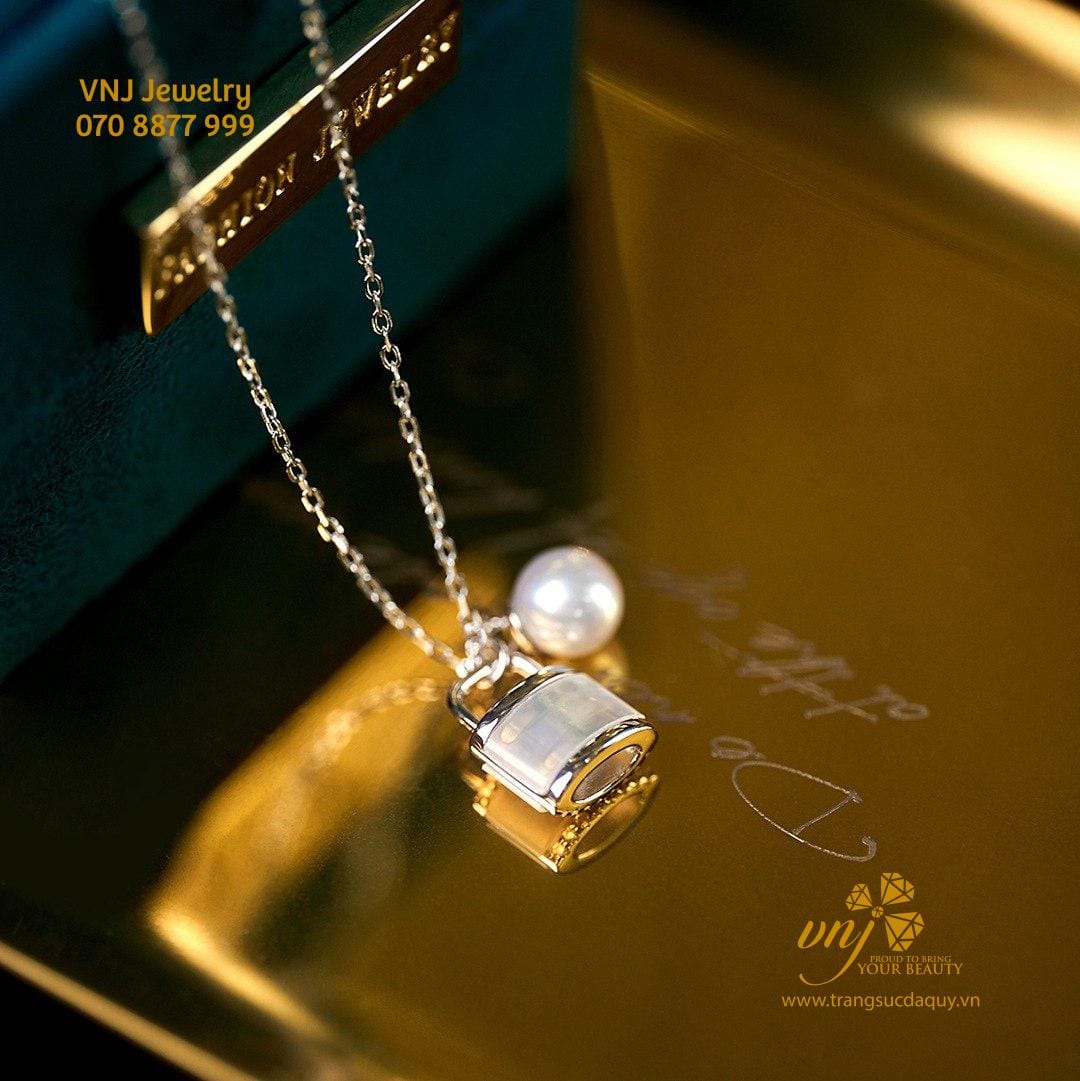 Dây Chuyền Ngọc Trai Locket (2)