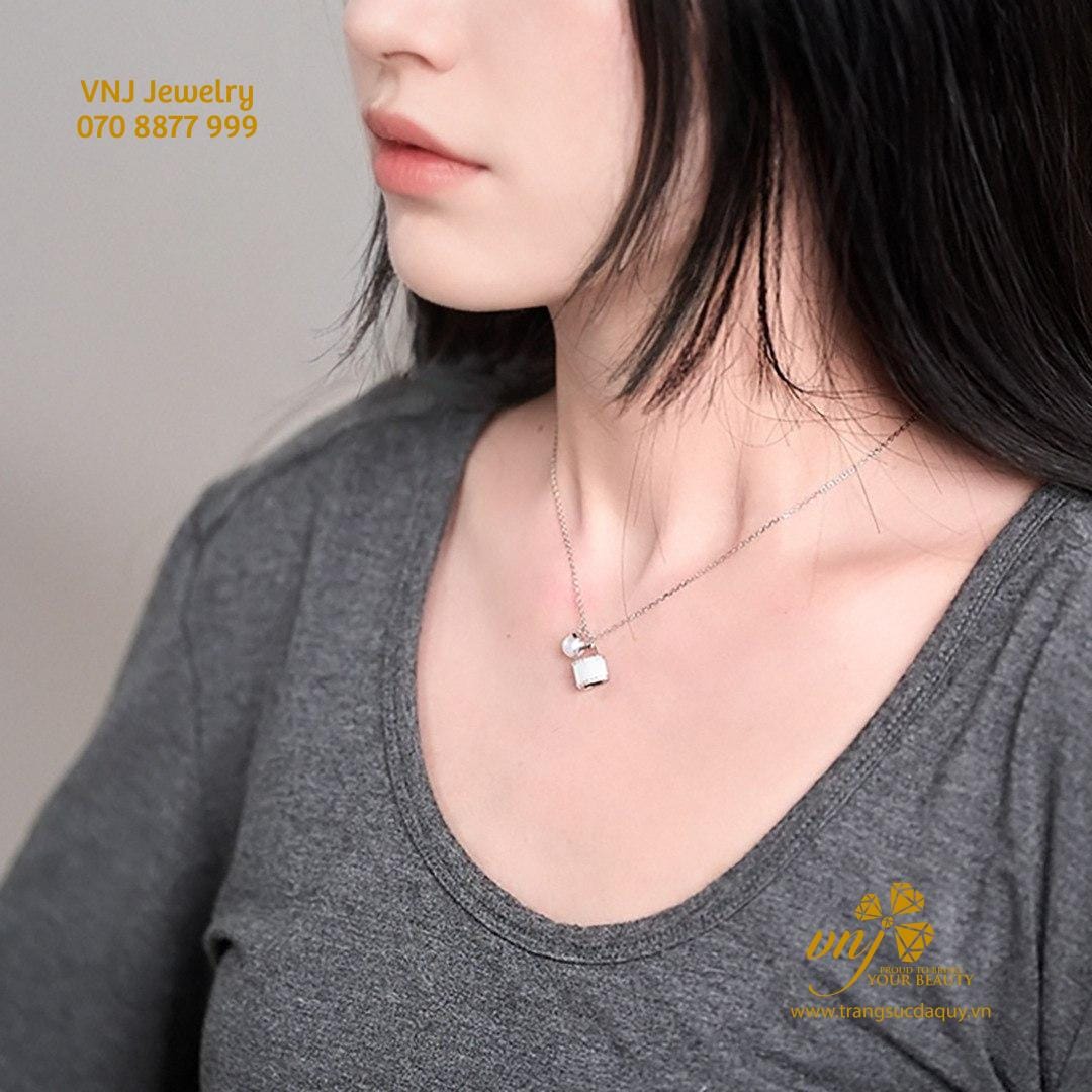 Dây Chuyền Ngọc Trai Locket
