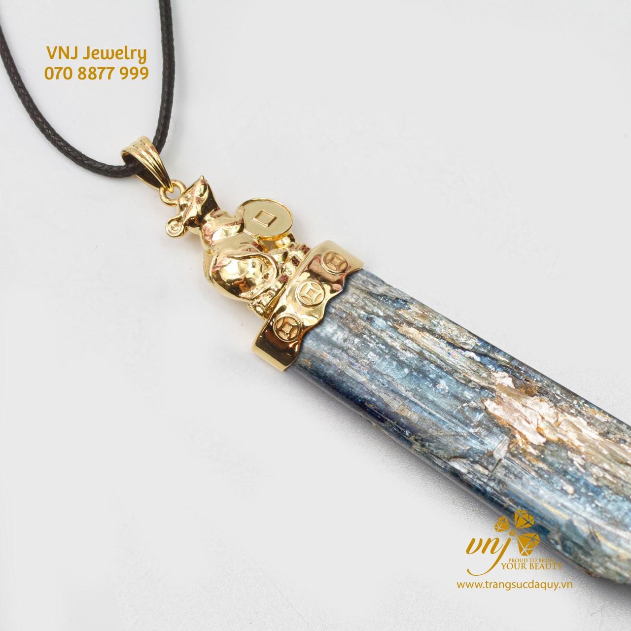 Mặt Dây Chuyền Tuổi Chuột Aquamarine (3)