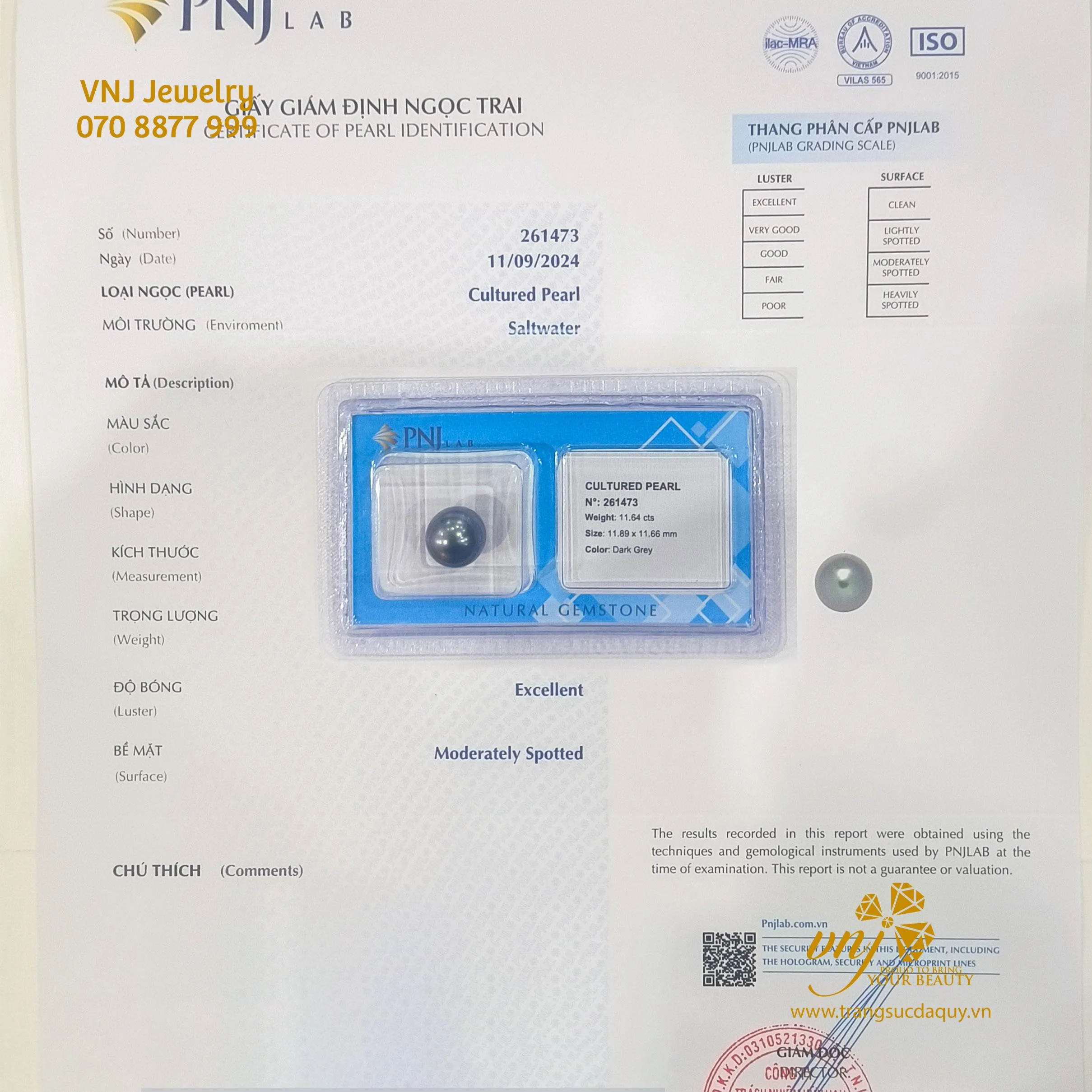 Ngọc Trai Đen Thiên Nhiên Haiti (3)