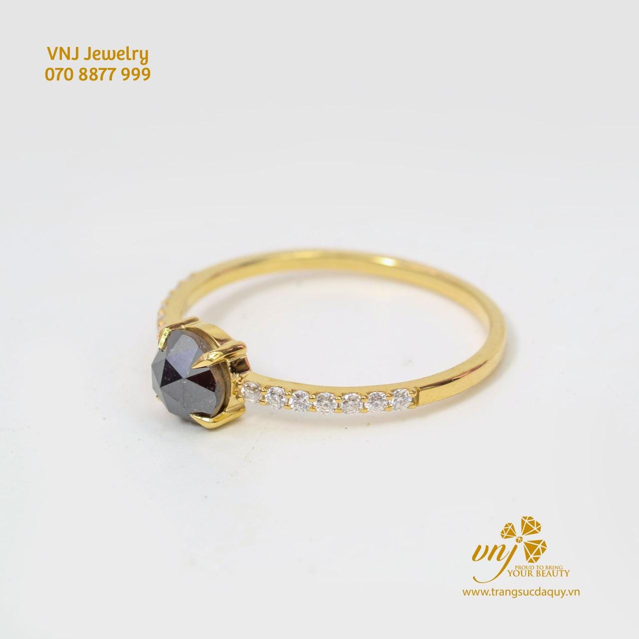 Nhẫn Kim Cương Đen Nwd19 (3)