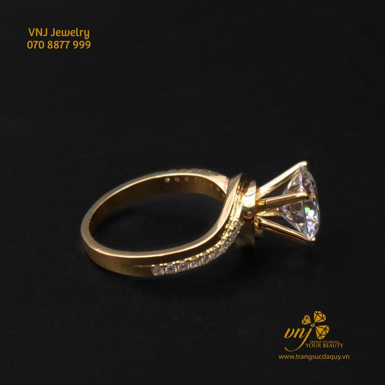Nhẫn Kim Cương Halo Nwd28