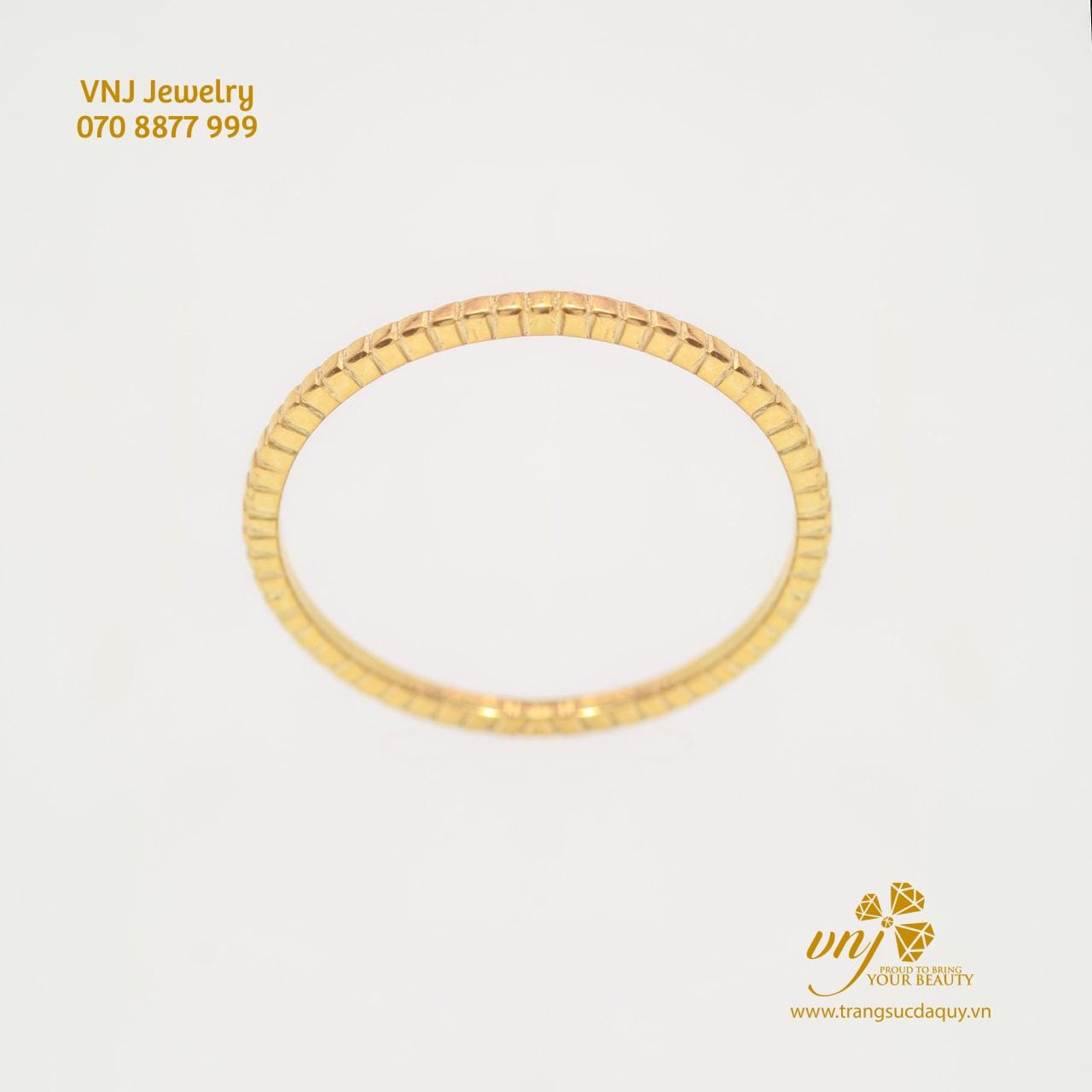 Nhẫn Ridged Band NWV1