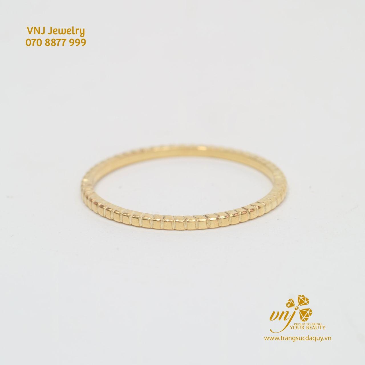Nhẫn Ridged Band NWV1