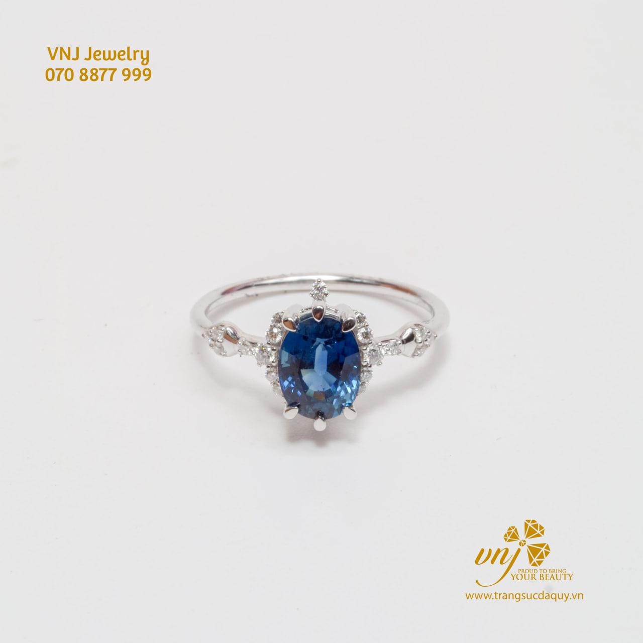 Nhẫn Sapphire Xanh Dương Nws42 (2)