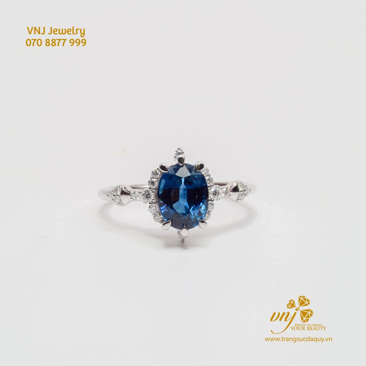 Nhẫn Sapphire Xanh Dương Nws42 (4)