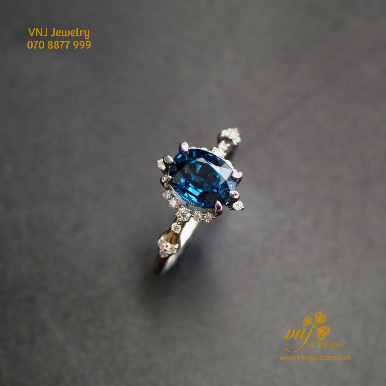 Nhẫn Sapphire Xanh Dương Nws42 (7)