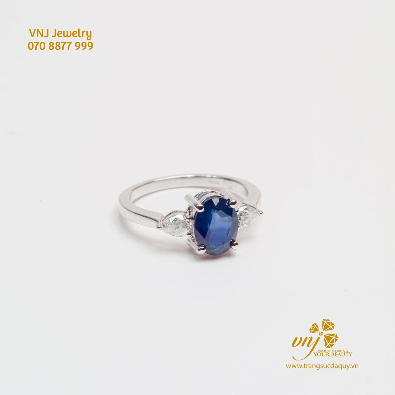 Nhẫn Sapphire Xanh Dương Nws43 (3)