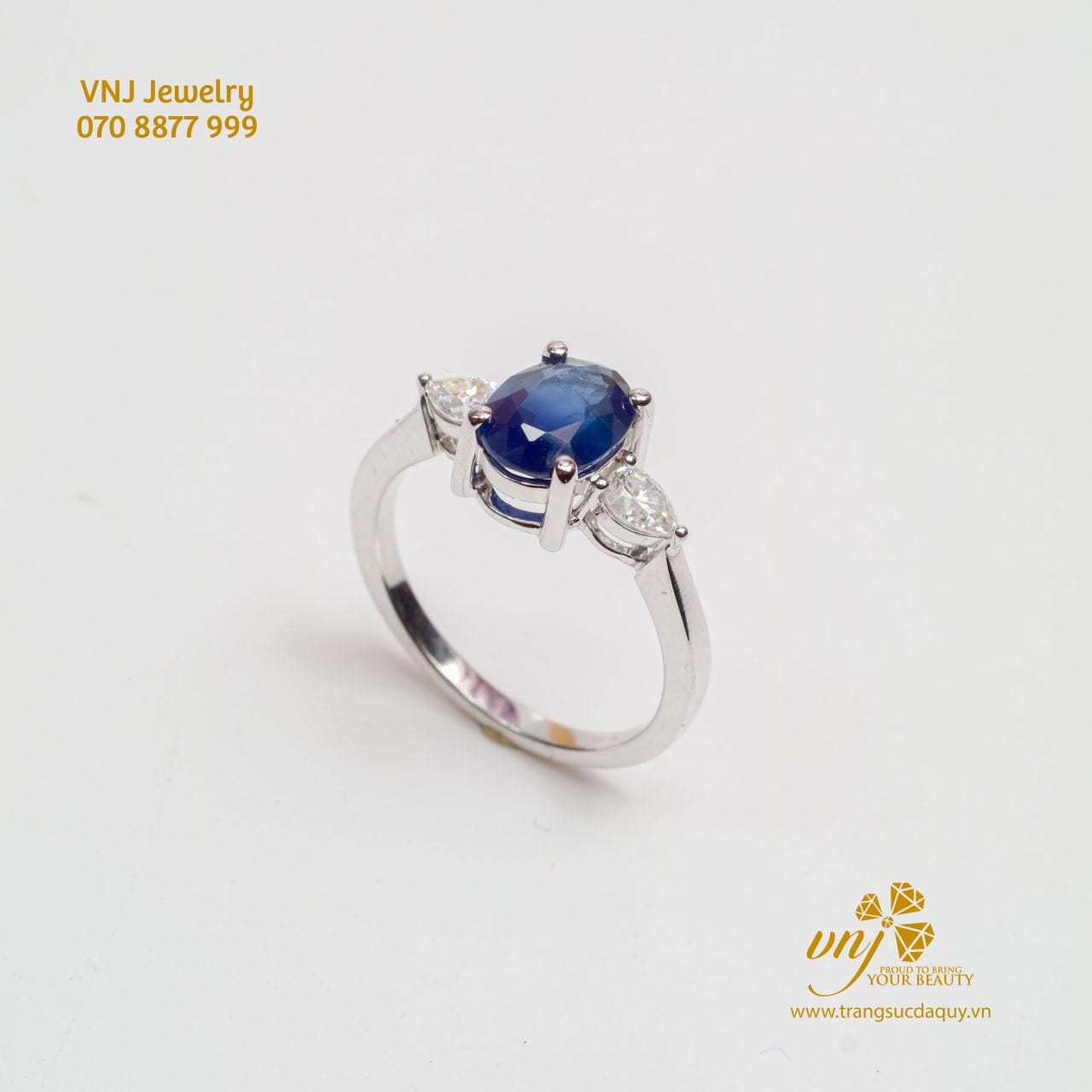 Nhẫn Sapphire Xanh Dương Nws43 (4)