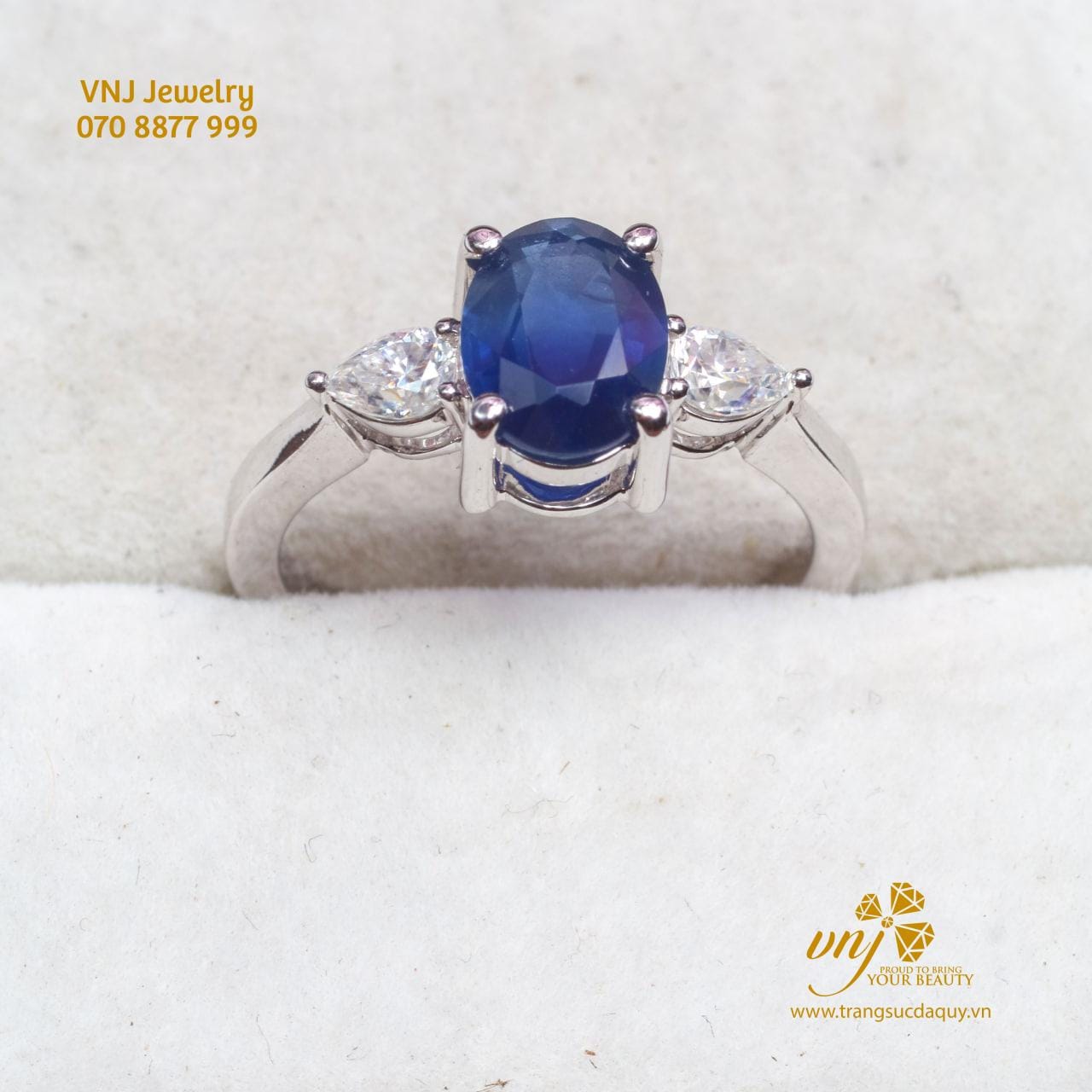 Nhẫn Sapphire Xanh Dương Nws43 (5)