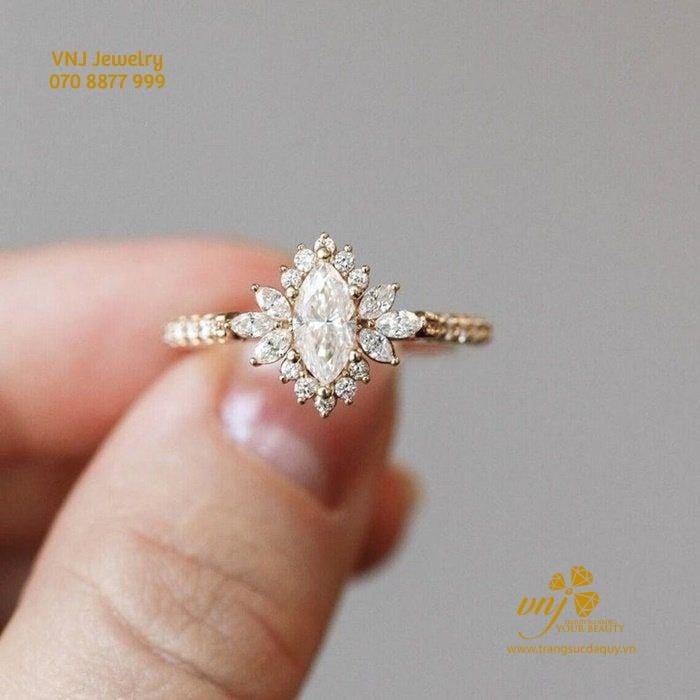 Nhẫn Kim Cương Thiên Nhiên NWD13