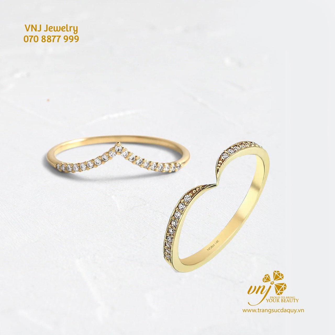 Nhẫn Wedding Vương Miện NWD22