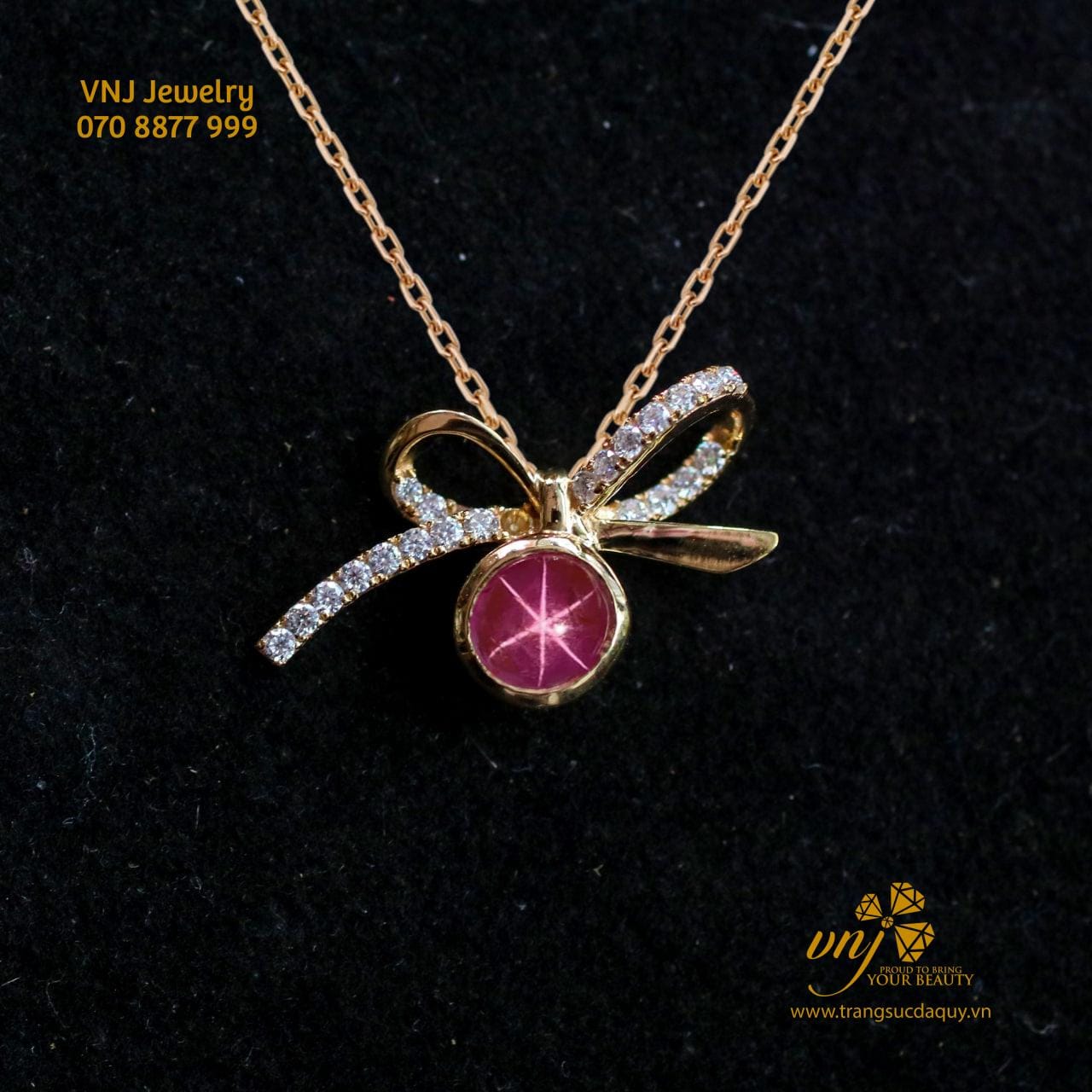 Mặt Dây Chuyền Ruby MDR16