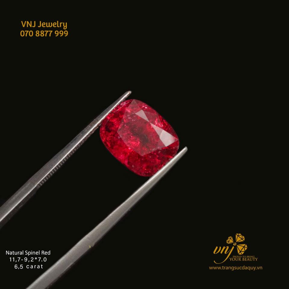 Spinel Lục Yên Đỏ Vip Size Khủng Thiên Nhiên DQSI24