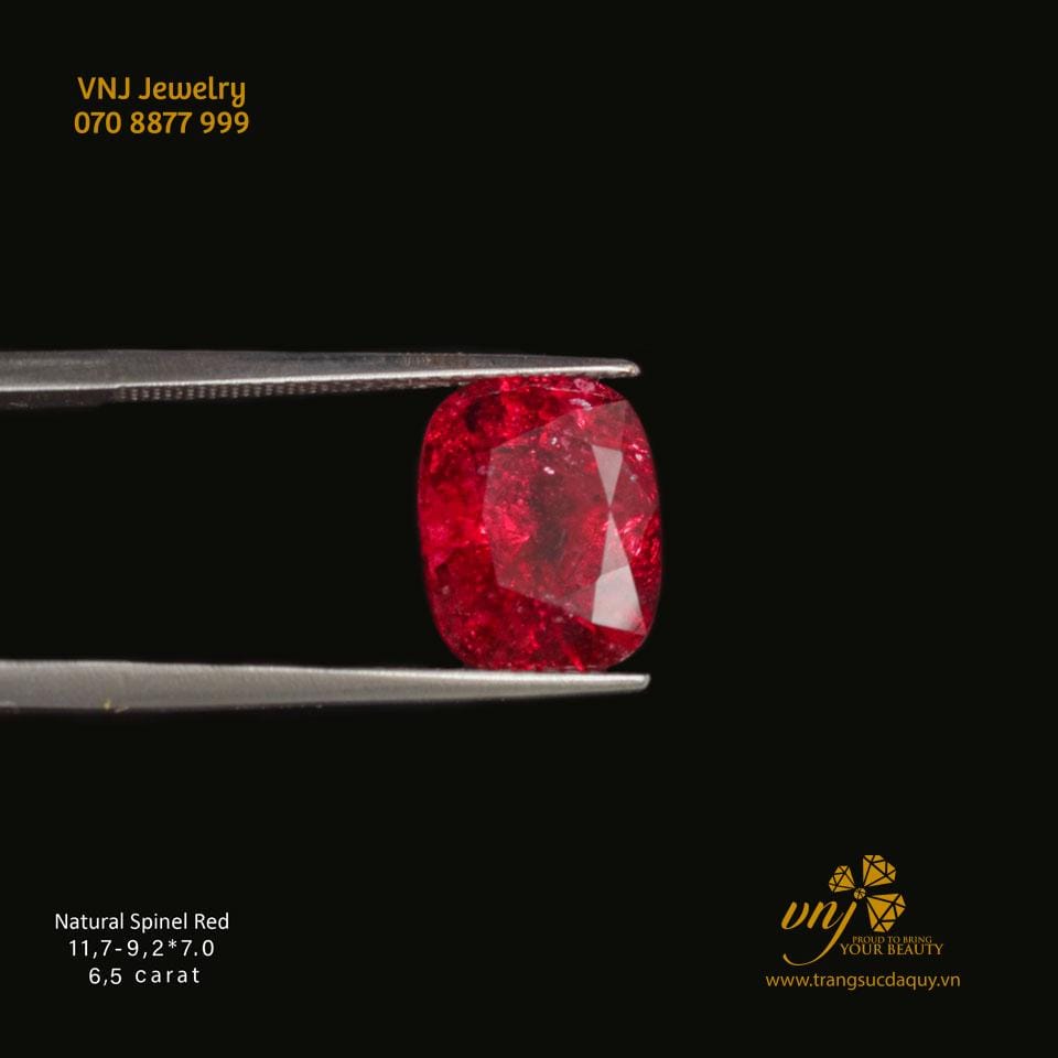 Spinel Lục Yên Đỏ Vip Size Khủng Thiên Nhiên DQSI24