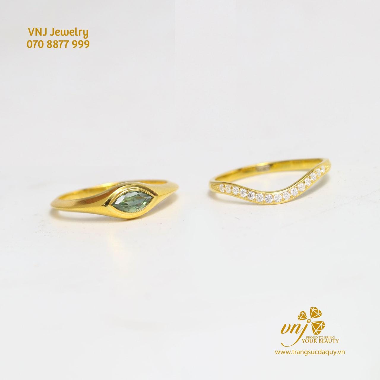 Nhẫn Đá Sapphire Xanh Thiên Nhiên (4)