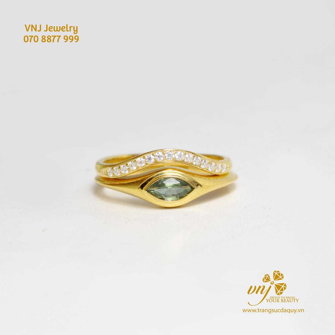 Nhẫn Đá Sapphire Xanh Thiên Nhiên (5)