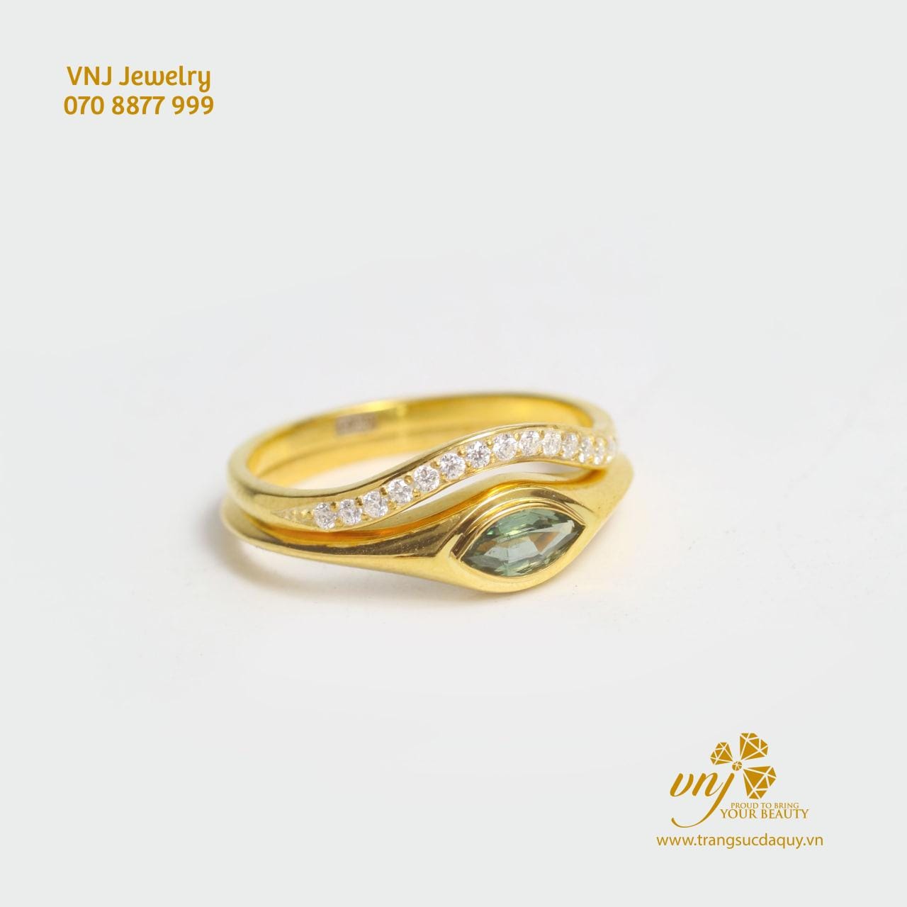 Nhẫn Đá Sapphire Xanh Thiên Nhiên (6)
