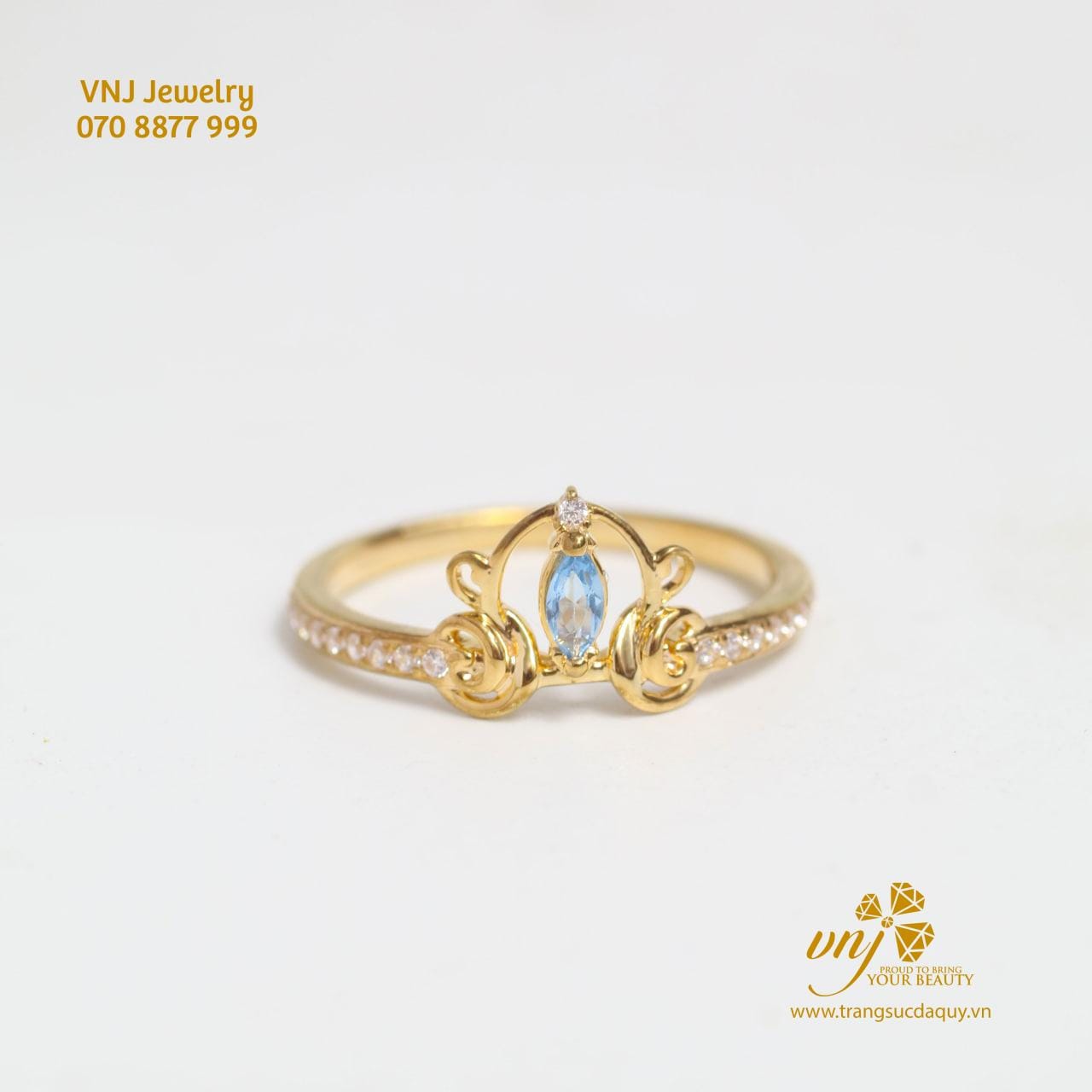 Nhẫn Đá Zicon Thiên Nhiên (2)