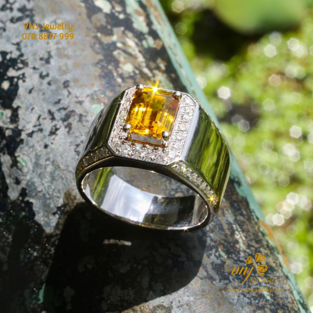 Nhẫn Nam Sapphire Vàng Nm103 (7)