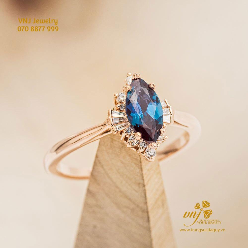 Nhẫn Sapphire Marquise NWS48