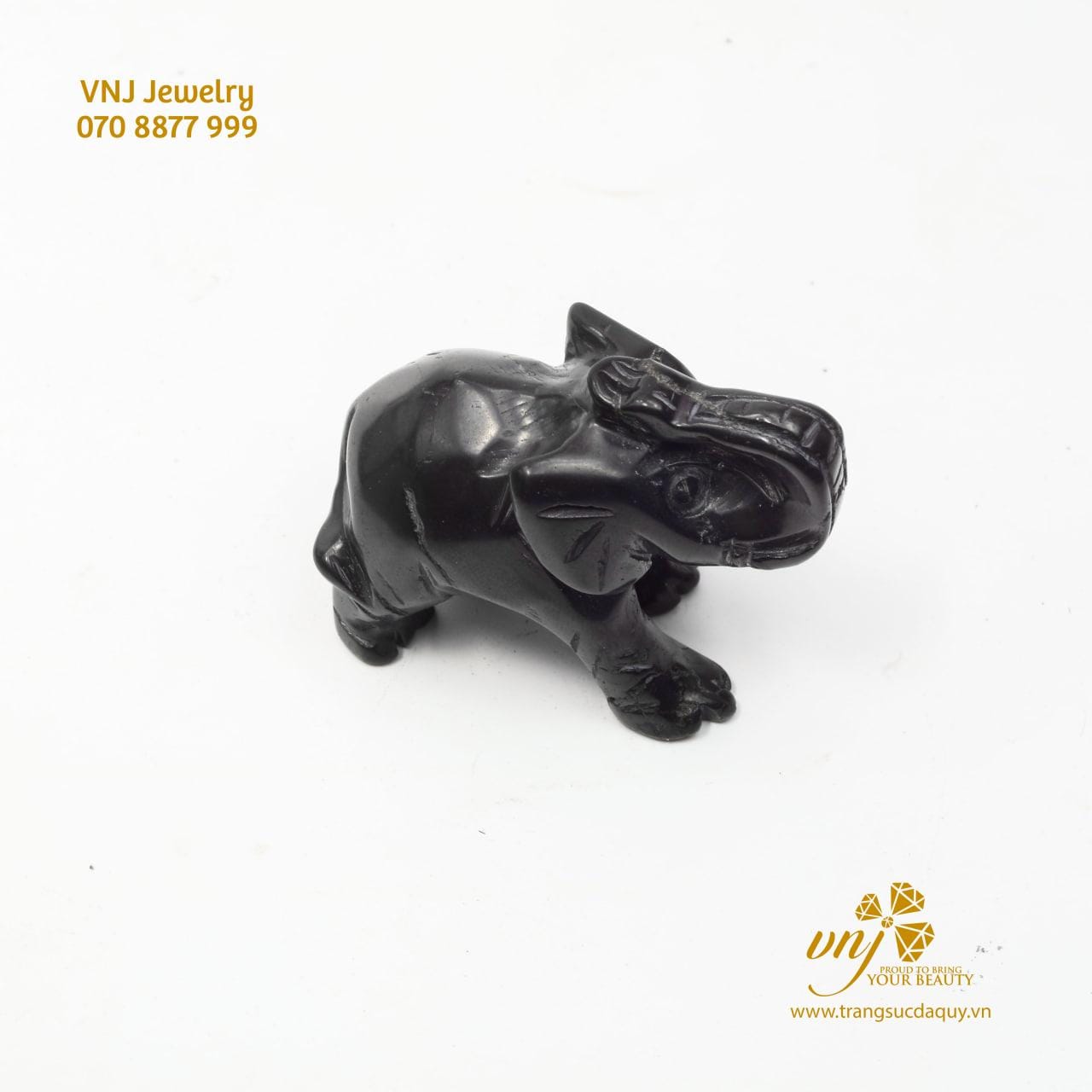 Tượng Voi Đá Shungite
