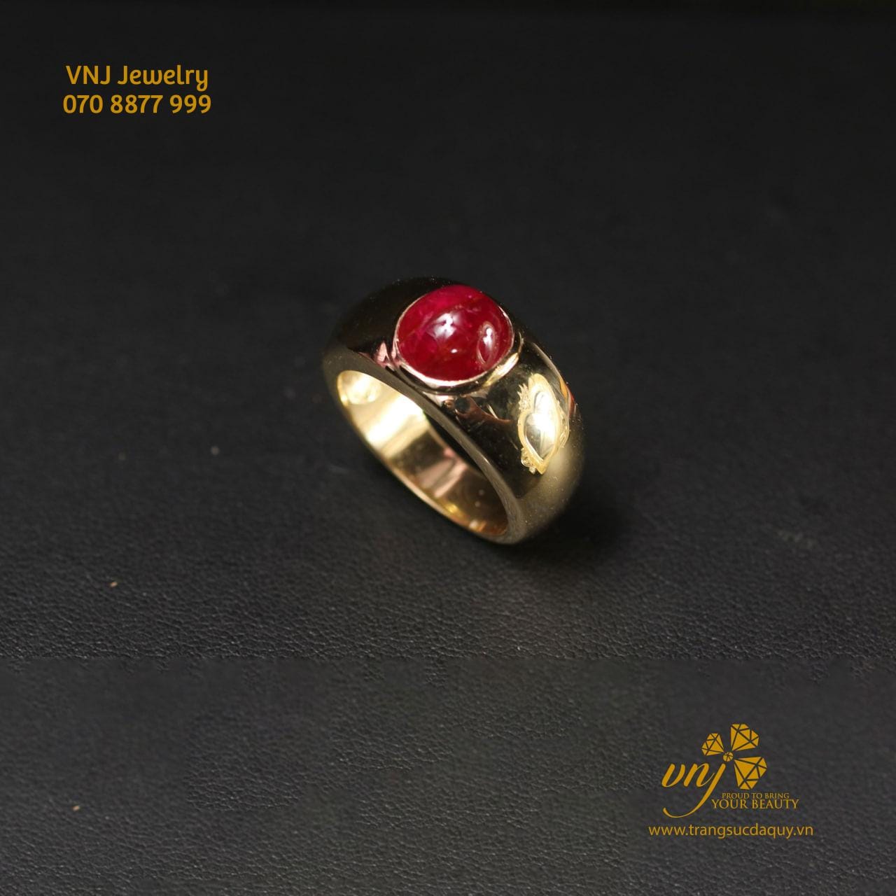 Nhẫn Ruby Lục Yên Nm104
