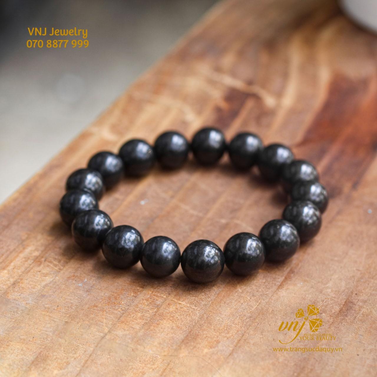 Vòng Tay Đá Shungite VDST1