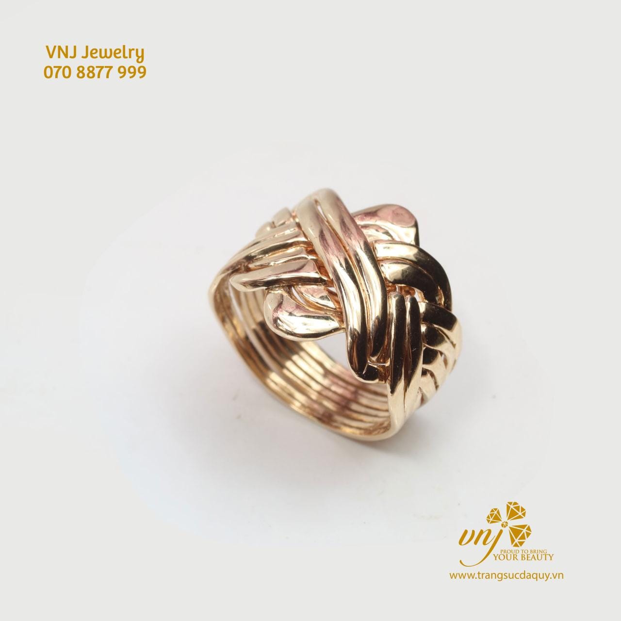 Nhẫn Infinity Love Ring Unisex - Xếp hình 8 Trong 1 NM101