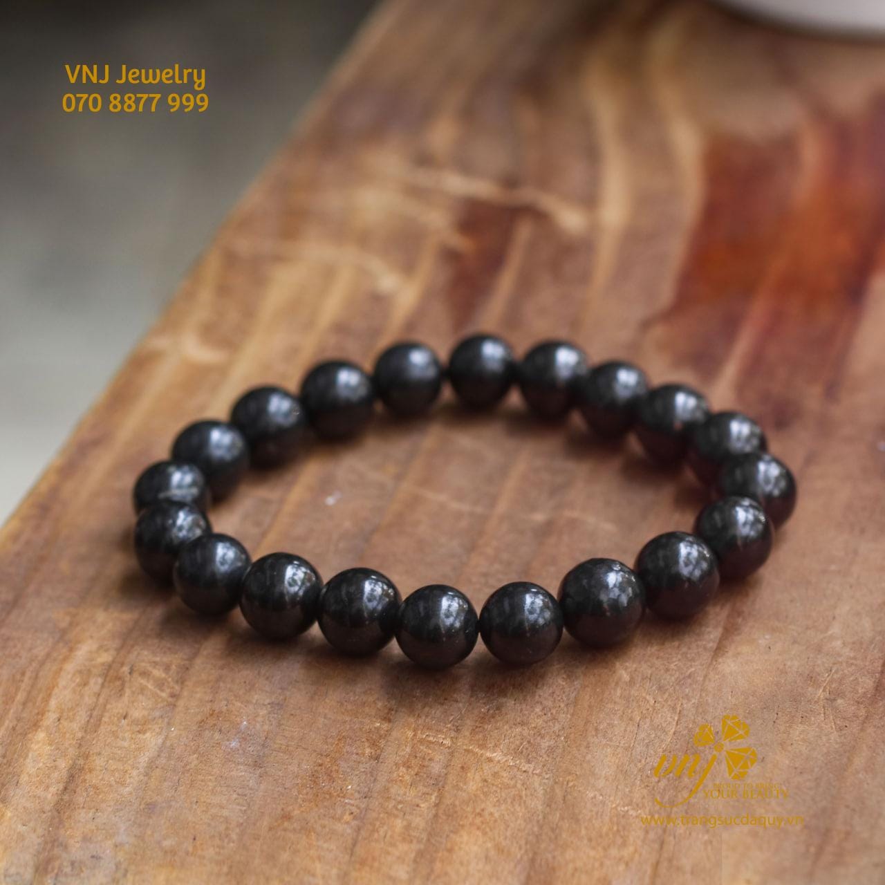 Vòng Tay Đá Shungite VDST1