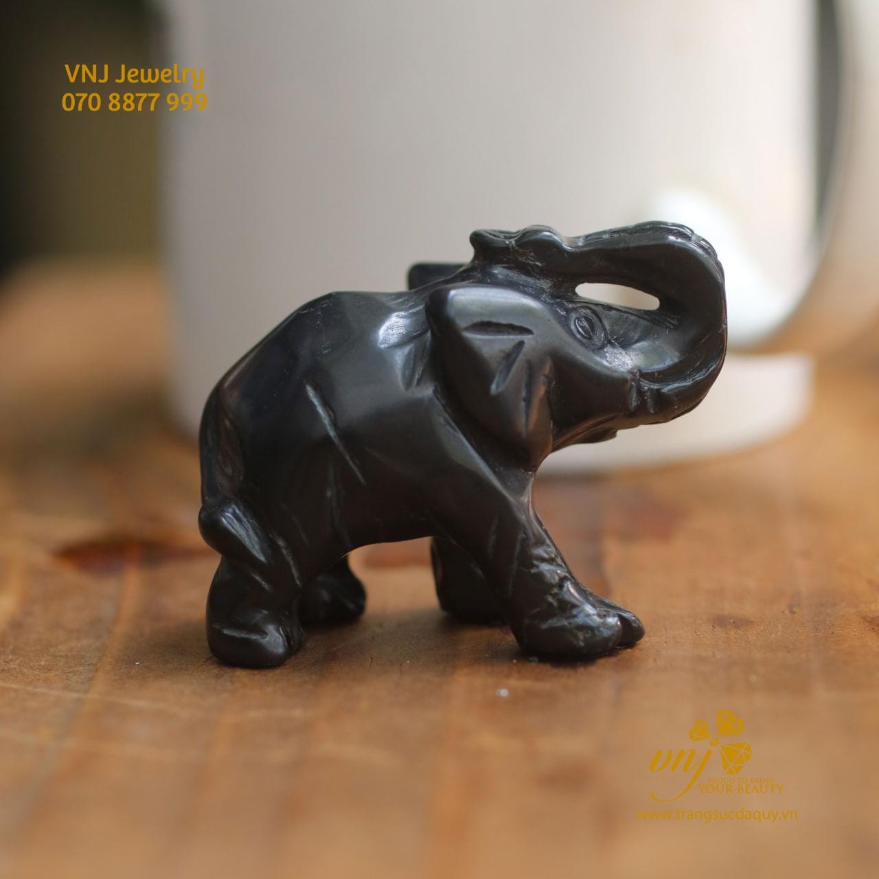 Tượng Voi Đá Shungite