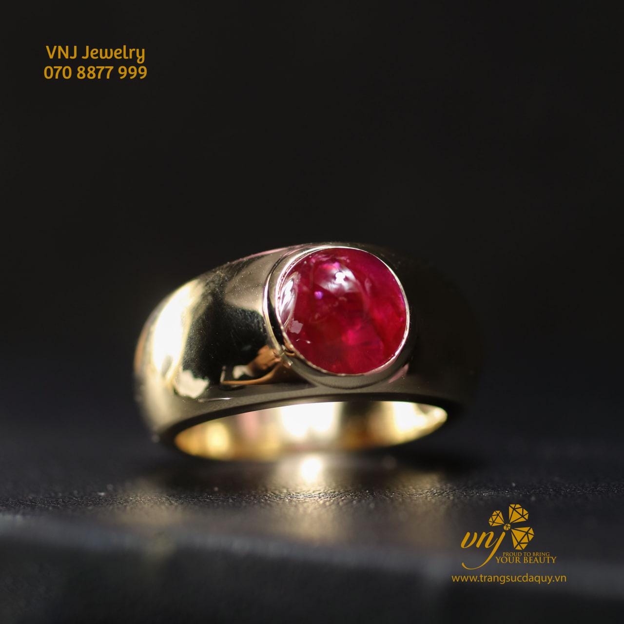 Nhẫn Ruby Lục Yên Nm104