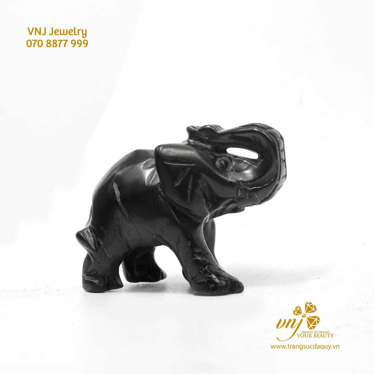 Tượng Voi Đá Shungite