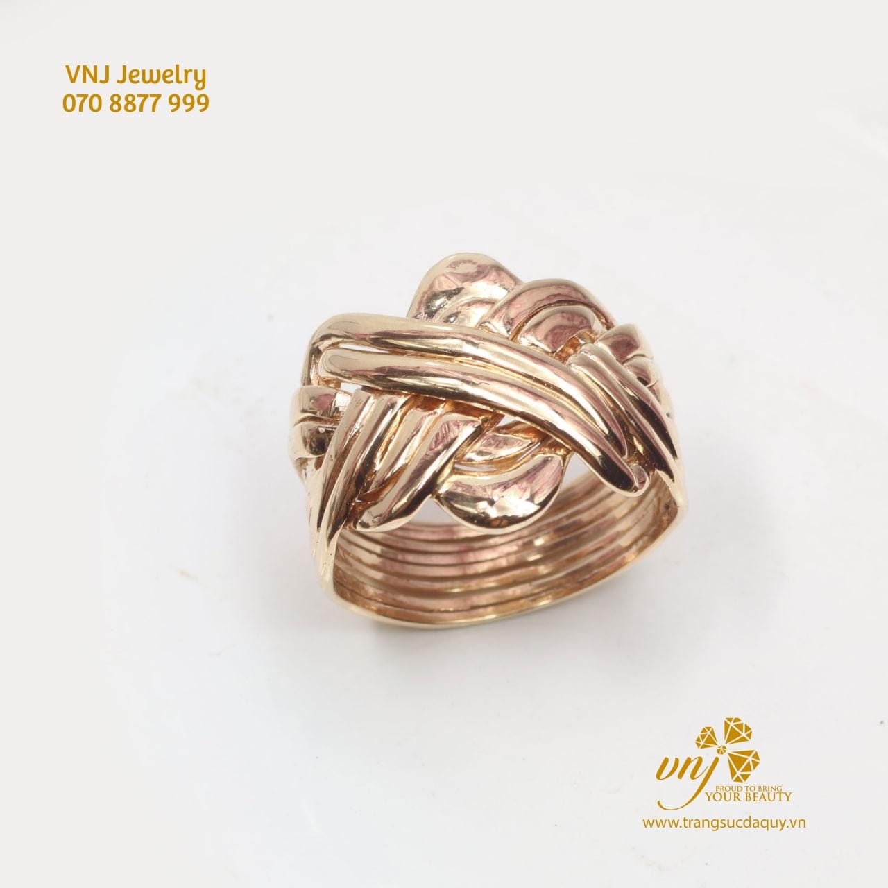 Nhẫn Infinity Love Ring Unisex - Xếp hình 8 Trong 1 NM101