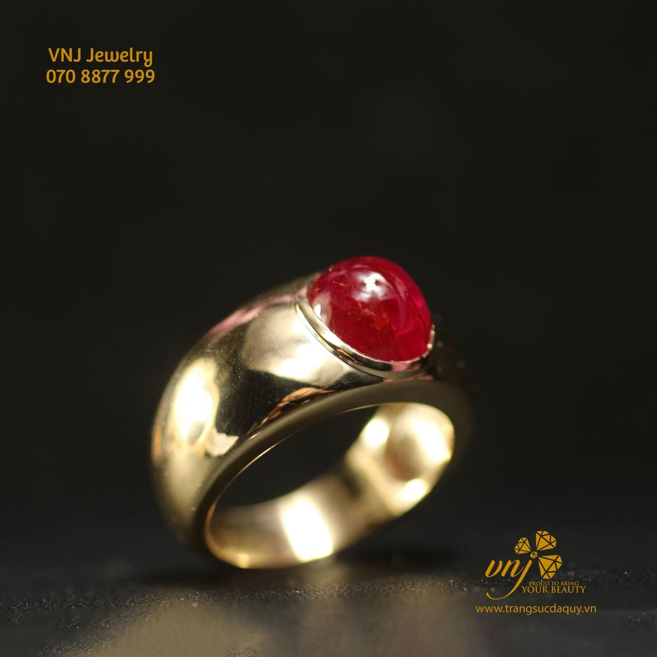 Nhẫn Ruby Lục Yên Nm104