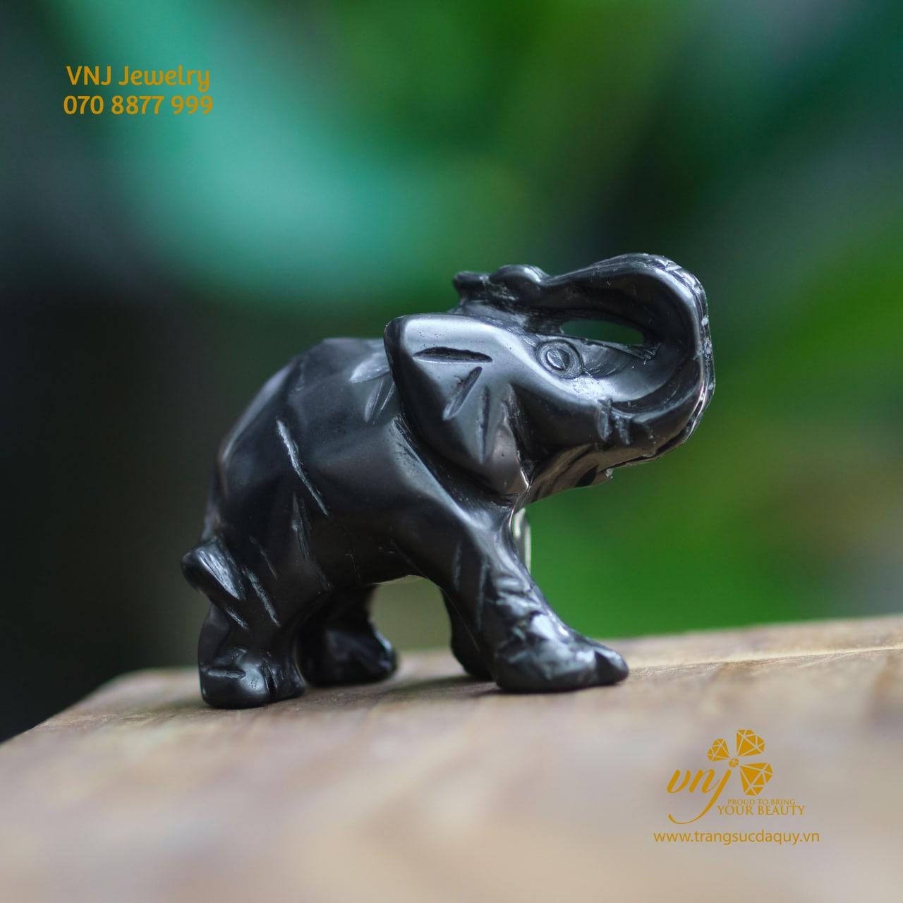 Tượng Voi Đá Shungite