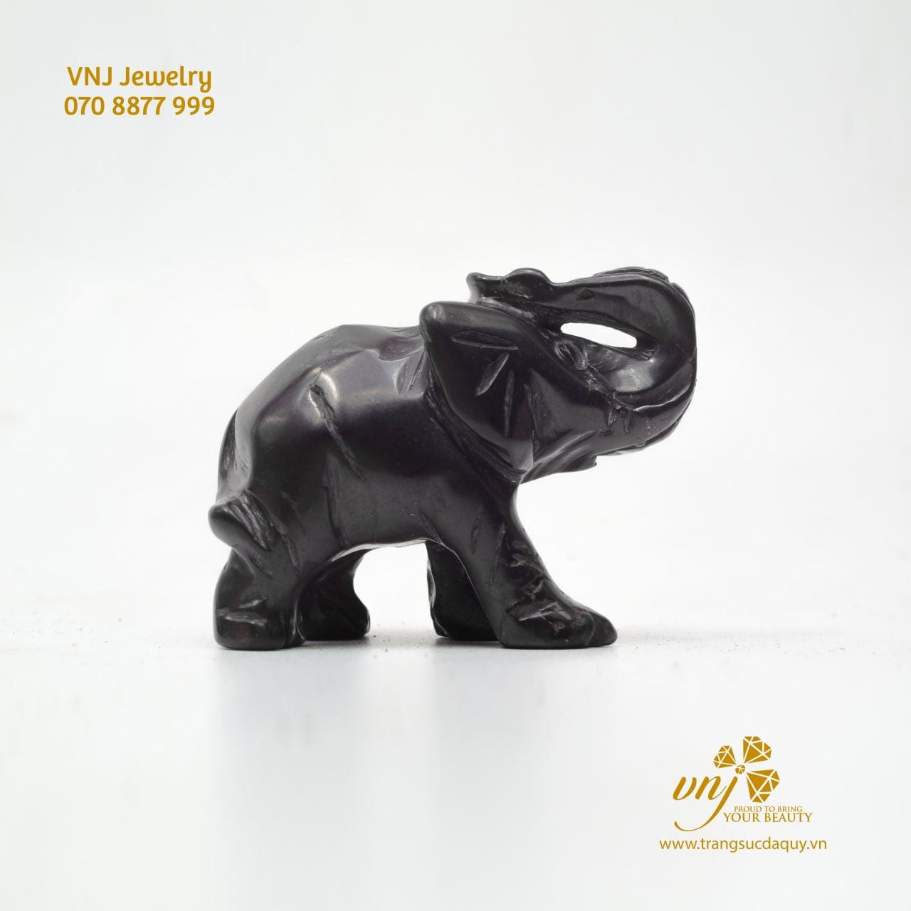 Tượng Voi Đá Shungite