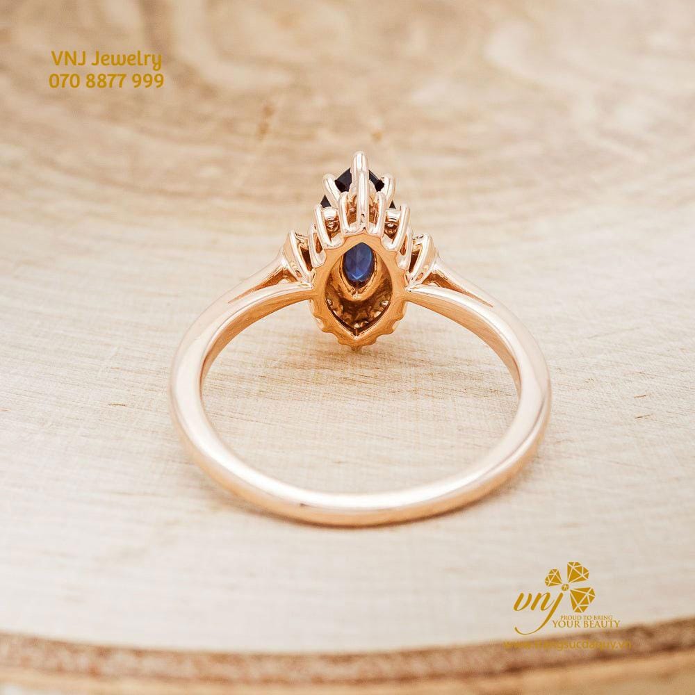 Nhẫn Sapphire Marquise NWS48