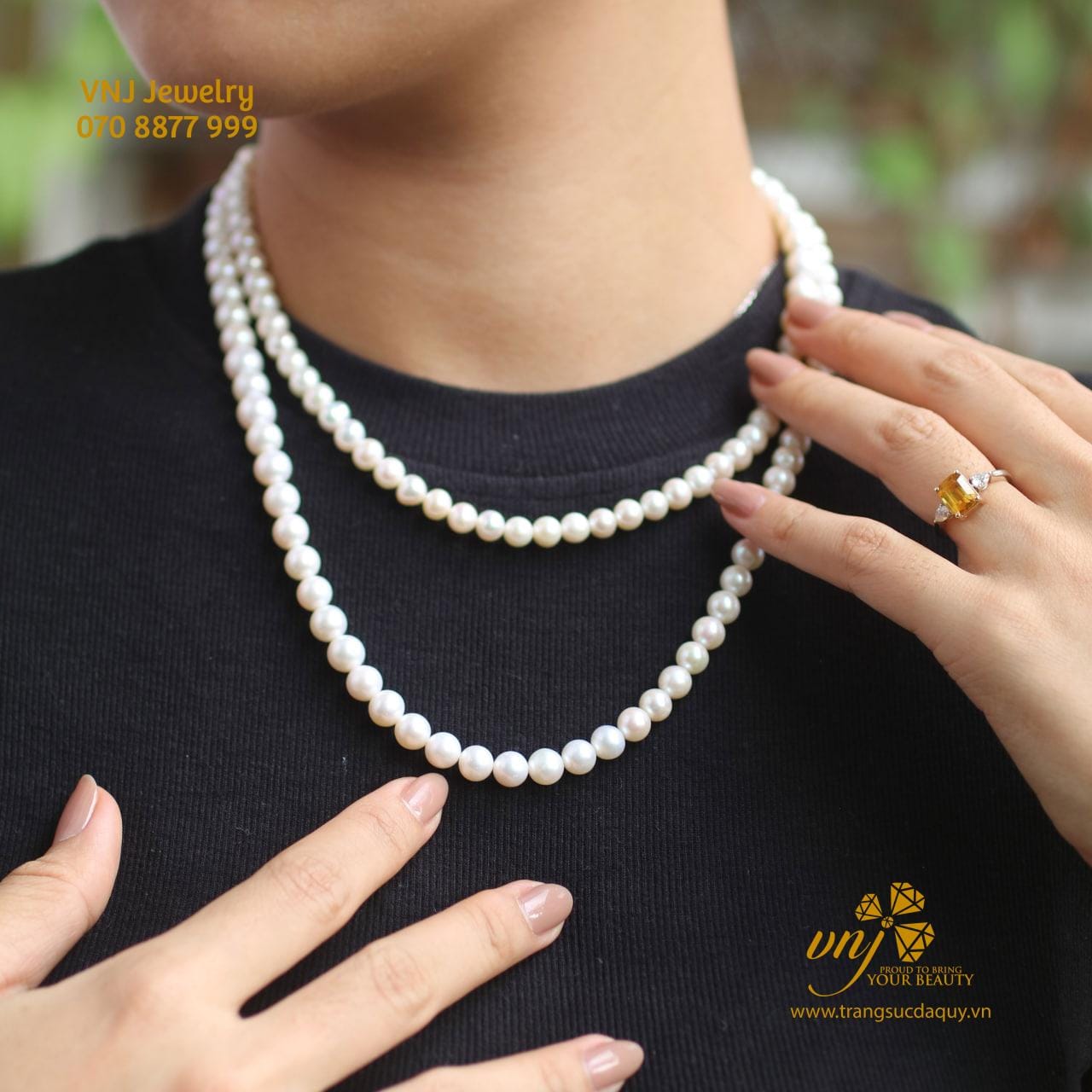 Chuỗi Ngọc Trai Akoya Nước Mặn Vctn16 (2)