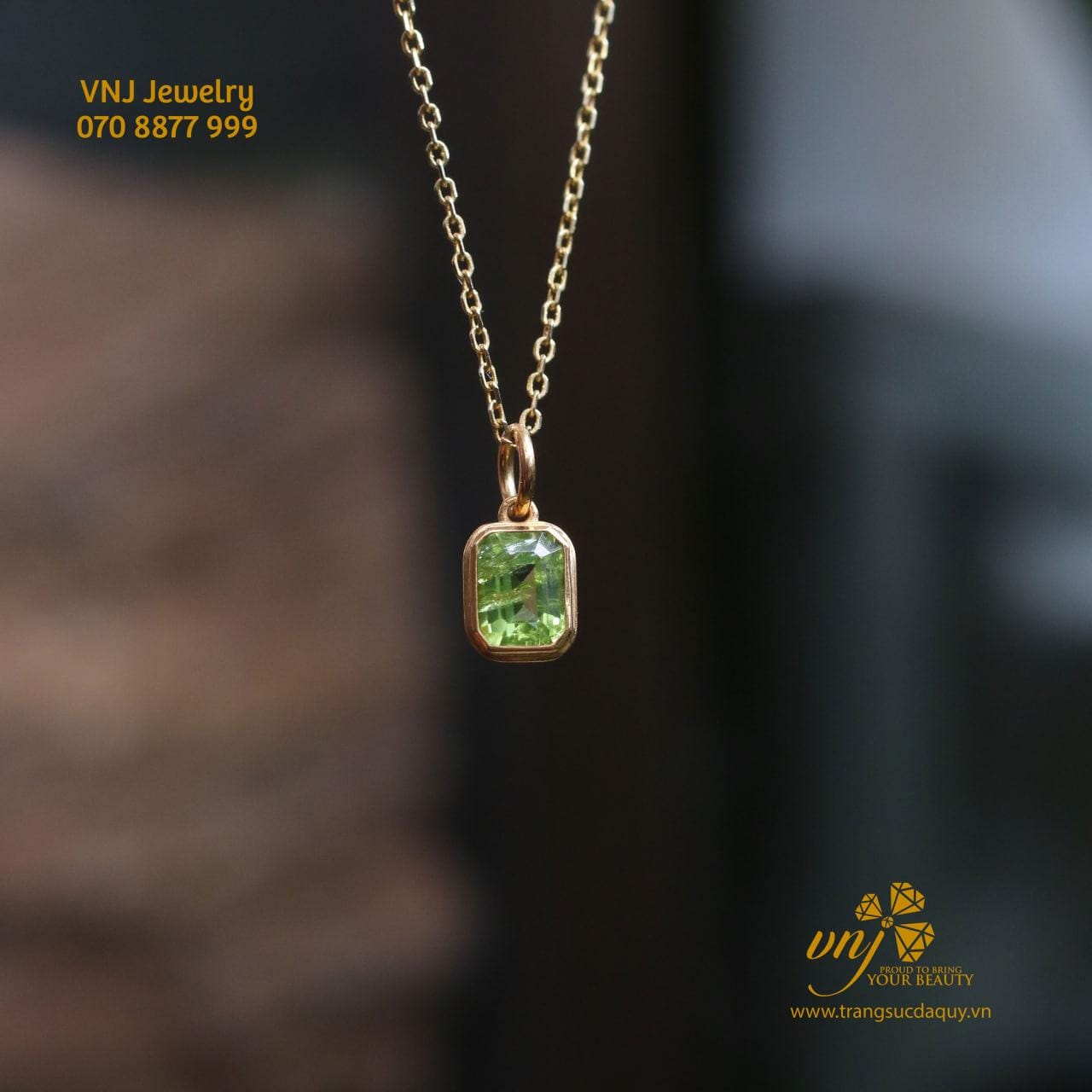 Mặt Dây Chuyền Đá Peridot Mdp4 (6)