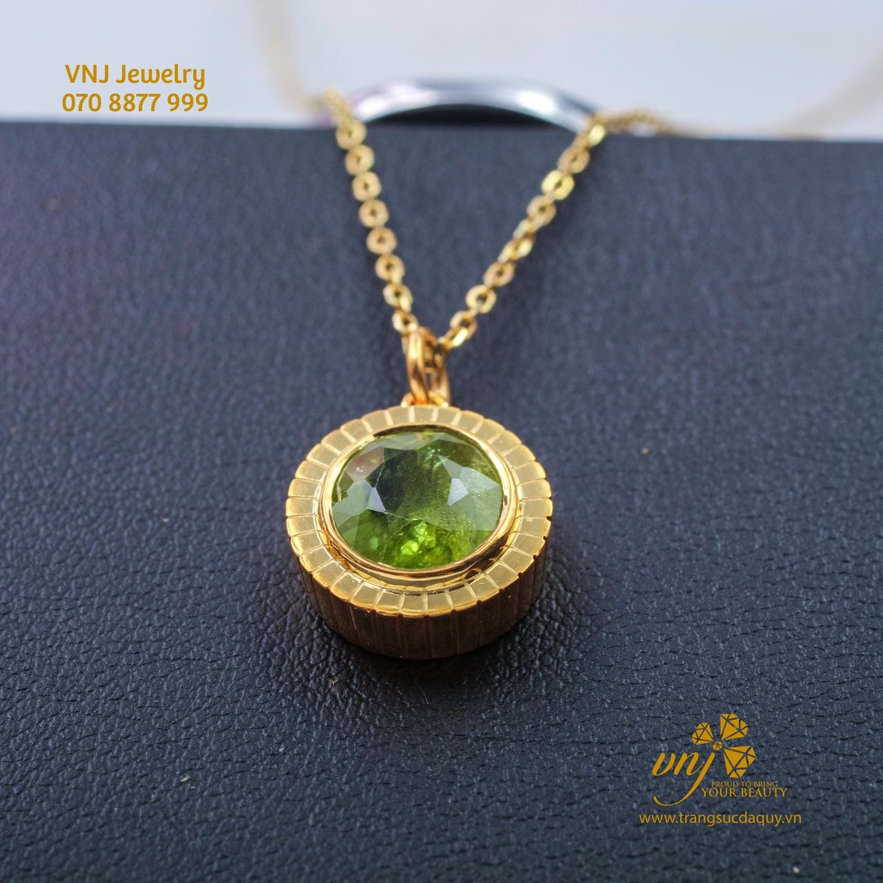 Mặt Dây Chuyền Đá Peridot Mdp5