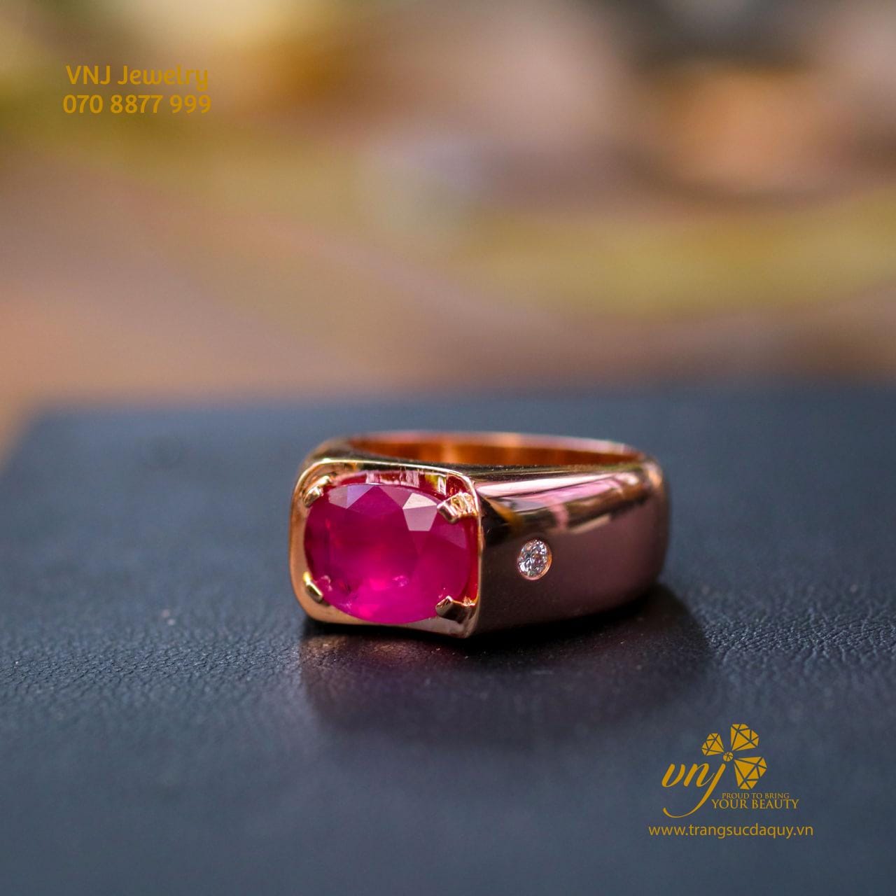 Nhẫn Đá Ruby Lục Yên Nm105 (6)