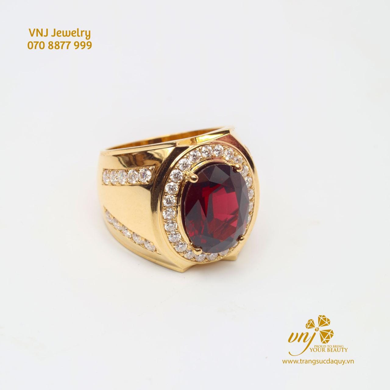 Nhẫn Garnet