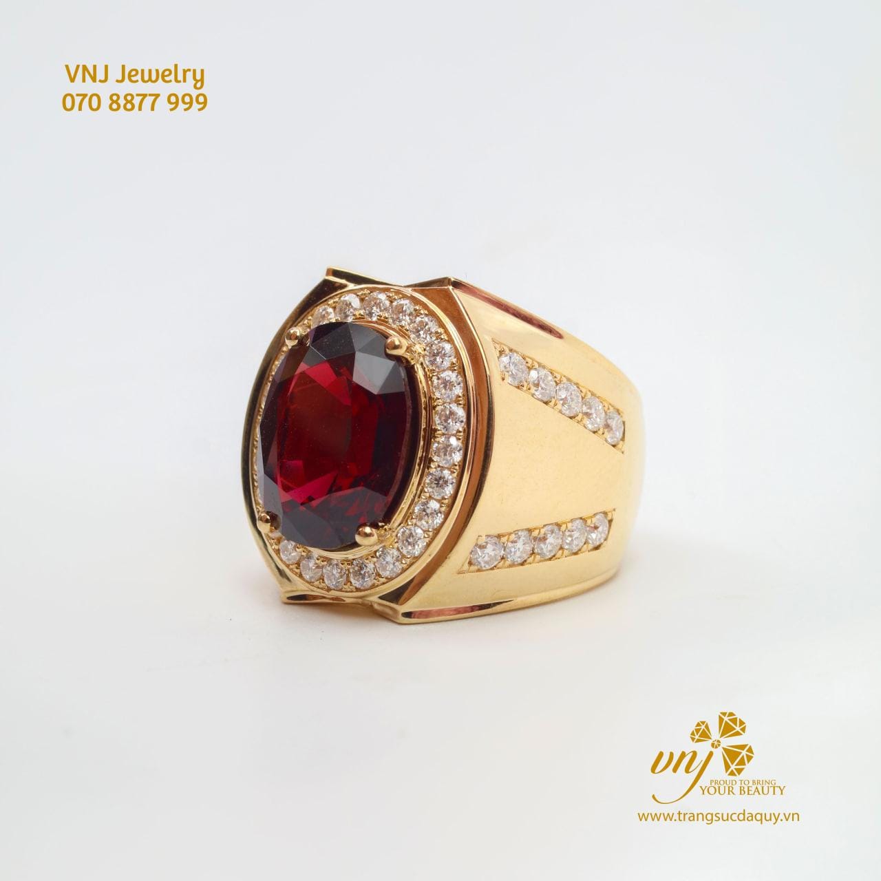 Nhẫn Garnet