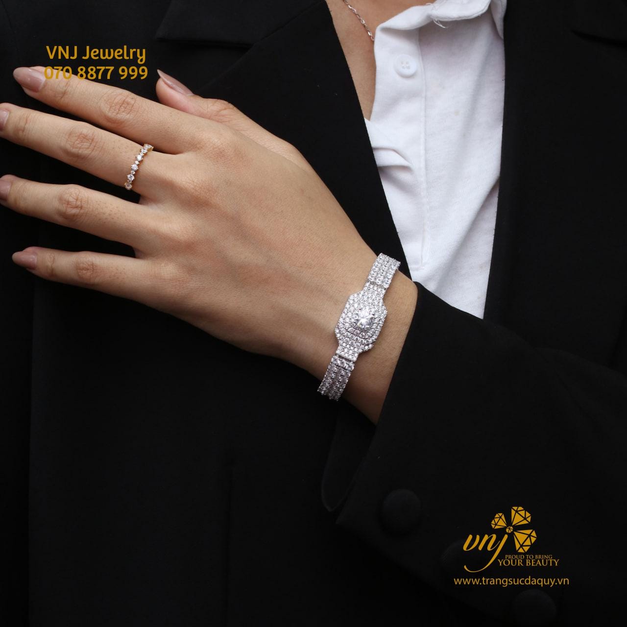 Vòng Tay Full Kim Cương Ltd8