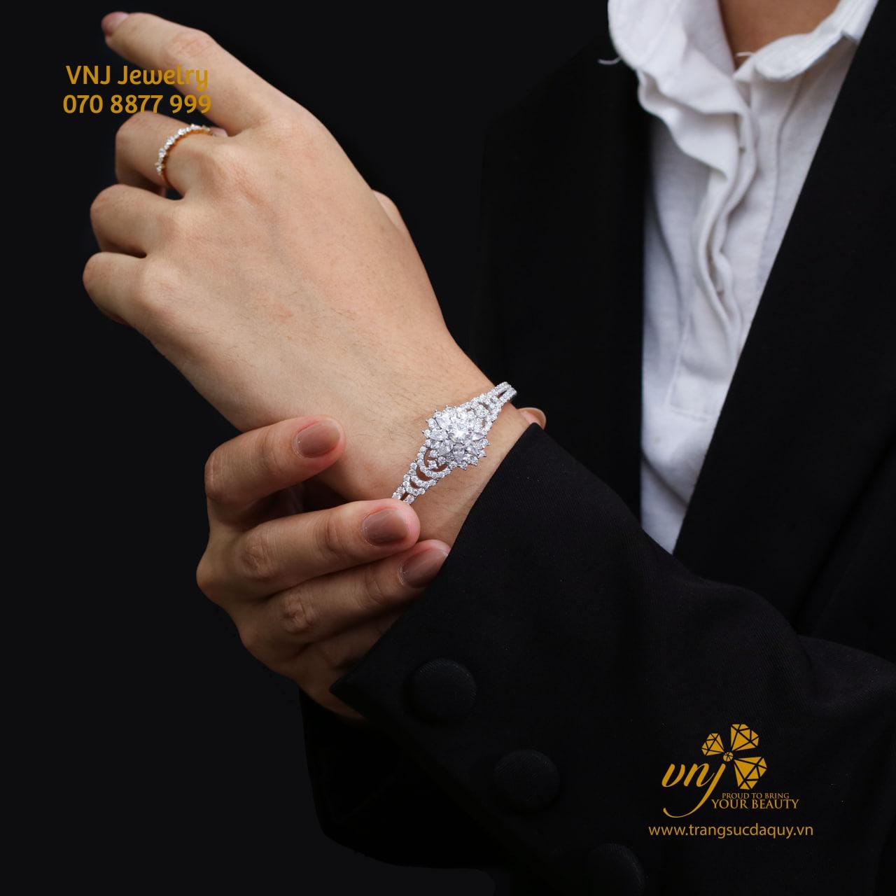 Vòng Tay Full Kim Cương Ltd9