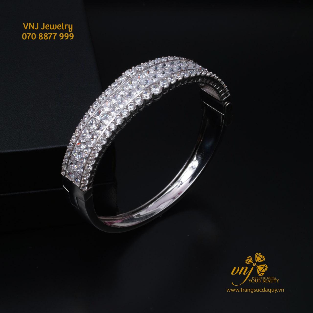 Vòng Tay Full Kim Cương (3)