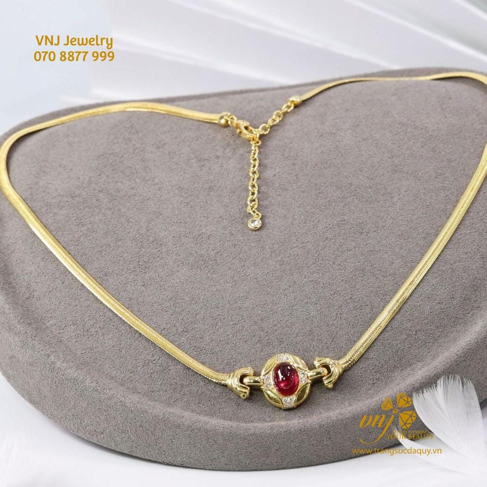 Mặt Dây Chuyền Ruby MDR17